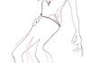 Blind contour